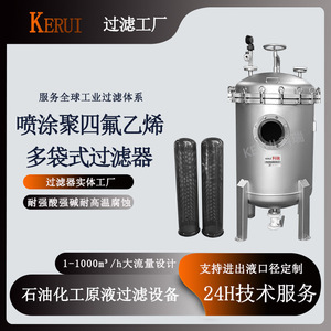 Equipo de Filtración de Polvo Kerui con Filtro Multibolsa Recubierto de PTFE, Resistente a Ácidos y Álcalis - Product Image 5