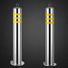 Factory direct sale Stainless steel road bollard anti-collision post in stock