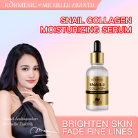 KORMESIC 30ml Sérum Visage Hydratant au Collagène de Bave d'Escargot en Gros, Éclaircissant, Hydratant, Marque Privée OEM