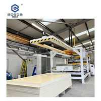 BOGDA Machine de fabrication de panneaux de mousse PVC WPC automatique/ligne d'extrusion de planches de revêtement de sol intérieur en bois composite WPC PVC