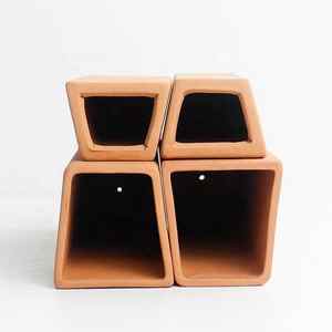 Commercio all'ingrosso ceramica caverna acquario ceramica nascondendo casa di deposizione delle uova grotta per Pleco pesce gatto ciclidi e gamberetti - Product Image 4