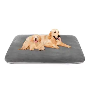 Magic Dog Super Soft Extra Large Dog Bed 47 Inches Jumbo Orthopedic Foam Pet Beds with Anti Slip Bottom