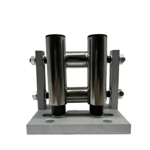 QP40 Cable Roller Guide Rolling Ring Linear Drives Guide Rolls 0-65MM Four-Frame Wire Guide Roller