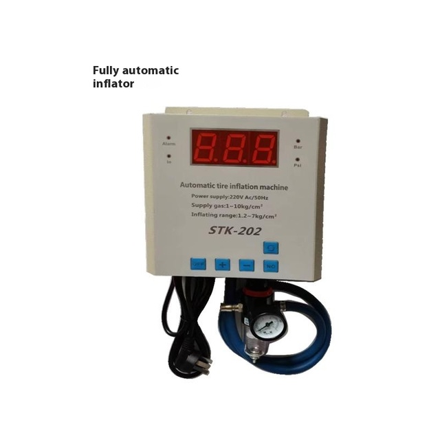 Fully Automatic Digital Display Car Inflator Wall-Mounted Vertical Tire Inflator with Auto Repair Function New Condition