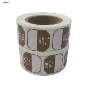 Stiker Kulkas Makanan Poliimida Khusus untuk Daging Beku Tahan Panas Tahan Suhu Rendah (-20 hingga -80C) Label Perekat - Product Image 5