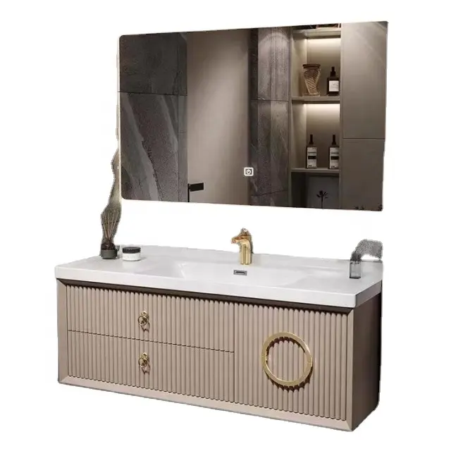 120cm plywood bathroom vanity with competitive price for high end market