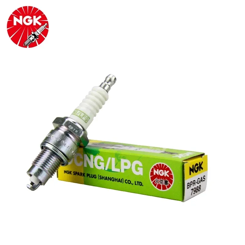סיטונאי אמיתי מקורי NGK מצת BPR-GAS #7988 עבור CNG/גפ"מ באיכות גבוהה מקצועי הטוב ביותר מחיר מצת עבור גז