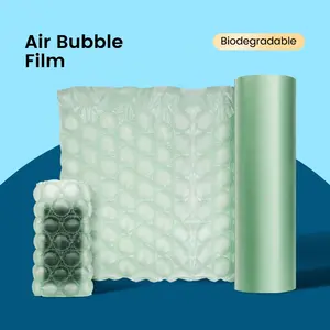 40cm *300m Air Filled Bubble Packaging Roll Inflatable Air Bubble Cushion Sheet Film