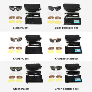 Occhiali da sole tattici polarizzati X7 occhiali per la visione notturna occhiali antipolvere - Product Image 3