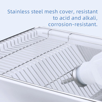 Cage d'élevage de rongeurs SHINVA pour laboratoire |   Boîte de logement pour souris et rats en PP |   Cage pour animaux 370x260x170mm