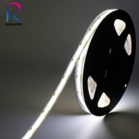 Bandes LED COB flexibles Tunbale, couleur COB, 24V, super luminosité, sans points lumineux, 60 puces/m, lumière LED COB