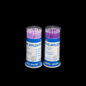 Fornitura di Fabbrica a Prezzo Conveniente, 400 Pezzi/Scatola, Pennelli Micro Applicatori Monouso Viola - Product Image 4