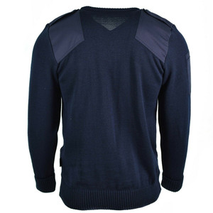 Maglione lavorato a <span class=keywords><strong>maglia</strong></span> da uomo personalizzato maglione nero Pullover di lana uniforme invernale girocollo lavorato a <span class=keywords><strong>maglia</strong></span> - Product Image 6