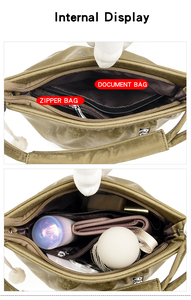 Nuevo Bolso Bandolera de Moda, Gran Capacidad, de Cuero PU Suave, Bolso de Mano para Mujer, Diseño de Lujo - Product Image 6