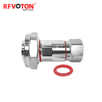 Approvisionnement d'usine Din L29 7/16 prise mâle vis cuivre/nickelage 1/2 "chargeur mousse LDF4-50A connecteur de câble Coaxial Rohs