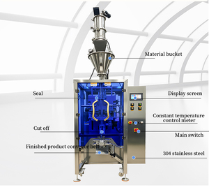 Máquina de Envasado Multifuncional de Café en Bolsas Pequeñas, Totalmente Automática, de Alta Velocidad, Multifila y Sellado Trasero - Product Image 2