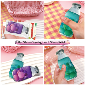 Colorful Mixed Fruit Shapes Soft Squishy Slow Rising Tactile Sensory Calming Squeeze Toy - Product Image 6