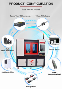 Découpeuse laser DA PENG LASER haute précision avec tube laser pour dé<span class=keywords><strong>coupe</strong></span> d'acier, machine de dé<span class=keywords><strong>coupe</strong></span> laser pour métaux - Product Image 2