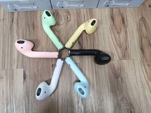 Auriculares <span class=keywords><strong>Gigantes</strong></span> MK101 para TWS con Bluetooth V5.0, Resistentes al Polvo, Micrófono Integrado, Comandos de Voz, Control por Botones, Diseño Macaron - Product Image 6