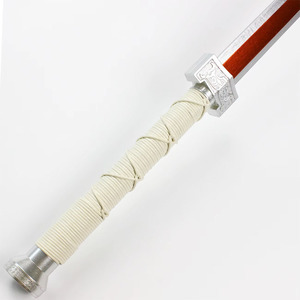 <span class=keywords><strong>Espada</strong></span> de Madera Han <span class=keywords><strong>Jian</strong></span> Recta Retro de 104 cm con Funda de Textura Blanca Agrietada para Prácticas de Artes Marciales - Product Image 5
