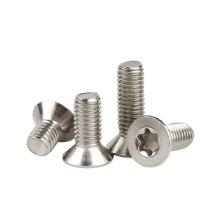 Cường độ cao 304 thép không gỉ Torx phẳng Đầu chìm vít chống trộm giả mạo bằng chứng bu lông M3-M6 vít chìm - Product Image 3