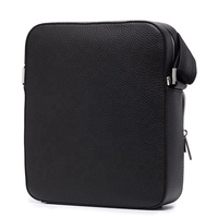 Op maat gemaakte logo lederen tassen heren dagrugzak casual zakelijke schouder crossbody handtas voor heren