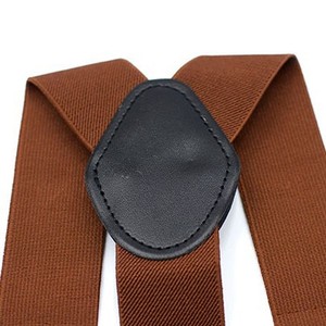 Adults Suspenders 3.5cm Men's Suspenders with Multi-color Elastic Suspenders Business Pants Shirt Shoulder Strap - Product Image 2