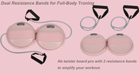 Catégorie de produit Planche d'équilibre pour l'exercice des femmes Machine de torsion de taille réglable Planche inclinée pour la torsion de la graisse du ventre