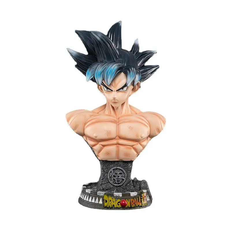 Home Decoration Art Collection 3D Custom Bust Statue 45cm Resin Dragon Ball