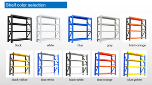 Estanterías <span class=keywords><strong>de</strong></span> Acero <span class=keywords><strong>de</strong></span> Largo Alcance <span class=keywords><strong>de</strong></span> 2000*600*2000 mm y 200 kg, Estanterías Apilables <span class=keywords><strong>de</strong></span> Servicio Mediano para Almacenamiento en Garajes - Product Image 4