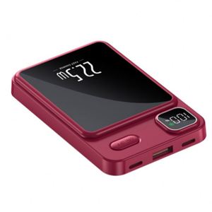 สินค้ามาแรงปี 2025 พาวเวอร์แบงค์แม่เหล็กไร้สาย 10000mAh ชาร์จเร็ว PD22.5W 20W+15W พาวเวอร์แบงค์สำหรับโทรศัพท์มือถือ รูปทรงกระบอก - Product Image 1