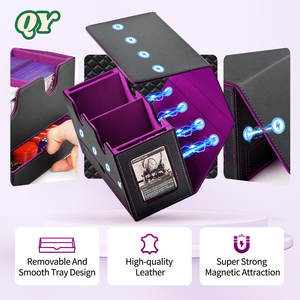 YY กล่องเก็บการ์ดพิมพ์ลาย3D แบบกำหนดเองพร้อมที่ปิดด้วยแม่เหล็กเคสเก็บการ์ดซื้อขายระดับพรีเมียม - Product Image 5