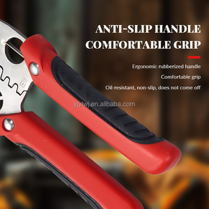 092c xử lý màu đỏ đa sử dụng dây cắt Tước công cụ dây vũ nữ Thoát y plier Cutter Uốn Tóc bồng công cụ chuyên ngành thợ điện kìm - Product Image 3