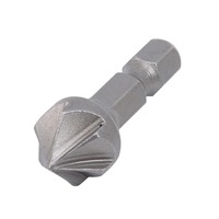 Foret à tête fraisée hexagonale TGS 12,5 mm 5 pièces, ouvre-trou pour le travail du bois, fraiseuse à pointe, fraise à débavurer