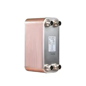Stainless Steel Phe Copper Beer To Water Brazed Plate Heat Exchanger for use with Wood Boilers Domestic Hot Water Heating