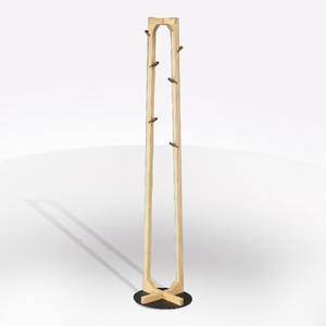 Cintre en bois massif et métal - Product Image 1