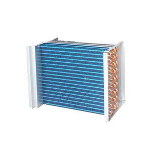 Micro channel condenser evaporator heat exchanger customized manufacture OEM for refrigerator car freezer