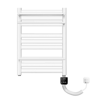 Nouveautés Chauffe-serviettes électrique Radiateur à échelle Revêtement en poudre blanc Porte-serviettes chauffant mural