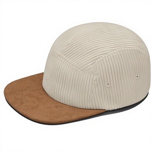 Casquettes classiques en maille à 5 panneaux, casquette de baseball à visière plate, casquette non structurée vintage unisexe, casquette snapback trucker, casquette d'arbitre respirante - Product Image 1