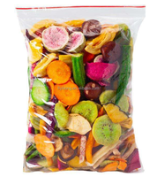 Hete Verkoop Groothandel Gezonde Snacks Gevriesdroogd Gemengd Fruit En Vacuüm Gefrituurde Groentechips Fruitchips