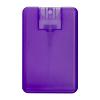 Logo de couleur personnalisé mini vaporisateur poche taille 10 15 20 ML carte rechargeable atomiseur avec pompe Sayer pour parfum voyage