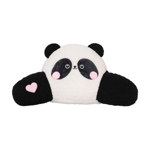 Coussin de soutien lombaire et cervical en peluche Panda pour voiture, ergonomique, chaud pour l'hiver - Product Image 5