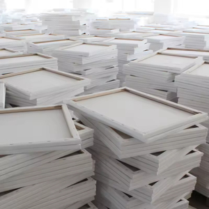 Art Printing Blank Stretched <span class=keywords><strong>Canvas</strong></span> Wood Blank <span class=keywords><strong>Canvas</strong></span> Cotton Painting <span class=keywords><strong>Canvas</strong></span> Tamanho personalizado lona esticada para pintura - Product Image 3