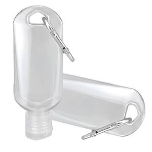 Vente chaude Usine 50ml Vaporisateur Avec Porte-clés PETG Bouteille En Plastique Pulvérisations Gel Désinfectant Pour Les Mains - Product Image 6