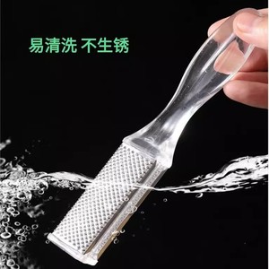 Factory direct wholesale of new foot scrubbers, calluse removers, and double-sided stainless steel foot scrapers. - Product Image 3