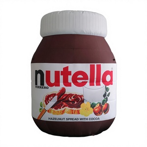 Ballon Gonflable <span class=keywords><strong>Nutella</strong></span> Pot le Plus Populaire avec Impression Numérique pour Promotion Matériau PVC Couleur Personnalisée - Product Image 1