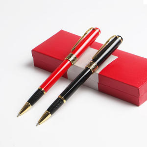 Custom logo Premium Business Gel <b>Pen</b> Gold Luxury Metal Roller Ball <b>Pen</b> for Men Gift - Product Image 1