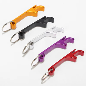 Wholesale Home Portable Beer <b>Bottle</b> Opener Keychain <b>Mini</b> Pocket Metal Beverage Accessory - Product Image 2