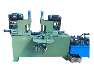 Tube Bar End Pipe Chamfering Machine Double Head High Speed Automatic