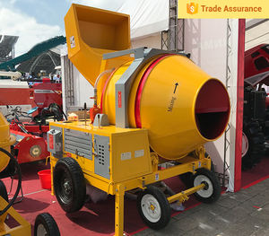 Wallgoe langsung dari pabrik 350L mesin Diesel elektrik <span class=keywords><strong>Mixer</strong></span> <span class=keywords><strong>beton</strong></span> untuk konstruksi Manual debit inti pompa Motor 5.5kw - Product Image 2